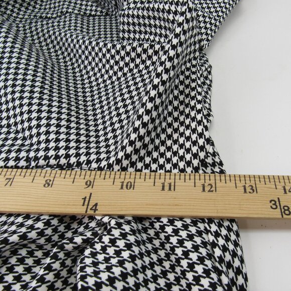 Studio By Torrid Luxe Ponte Women's Trouser Bootcut Houndstooth Size 18T NWT - Picture 6 of 10